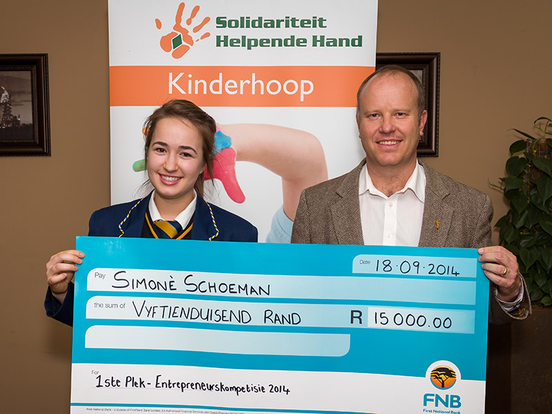 Wenner van Solidariteit Helpende Hand se Entrepreneurskompetisie aangekondig