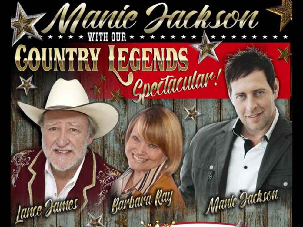 Manie Jackson met Legendes Lance James en Barbara Ray