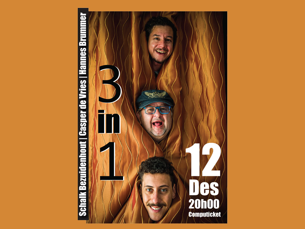3in1 met Casper, Schalk en Hannes