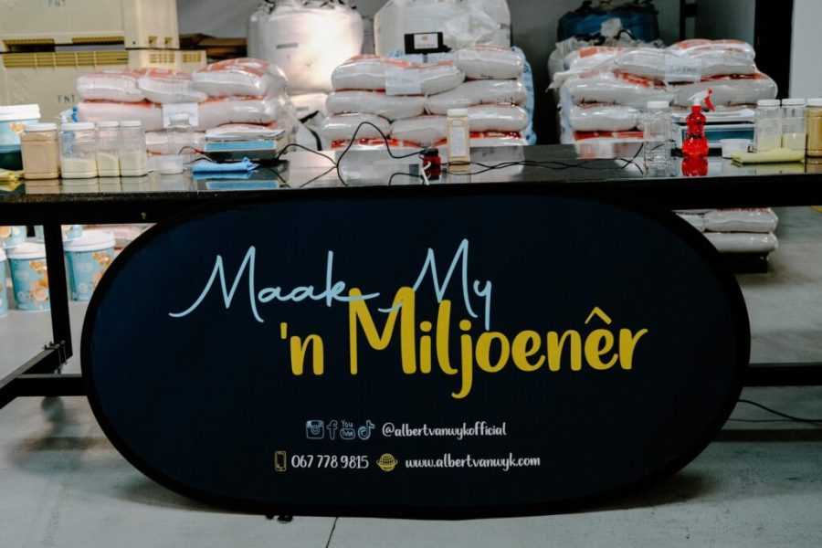 “Elkeen kan ’n miljoenêr word!”